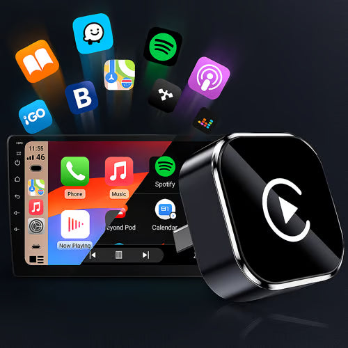RoadFame Wireless CarPlay & Android Auto Adapter | Plug & Play