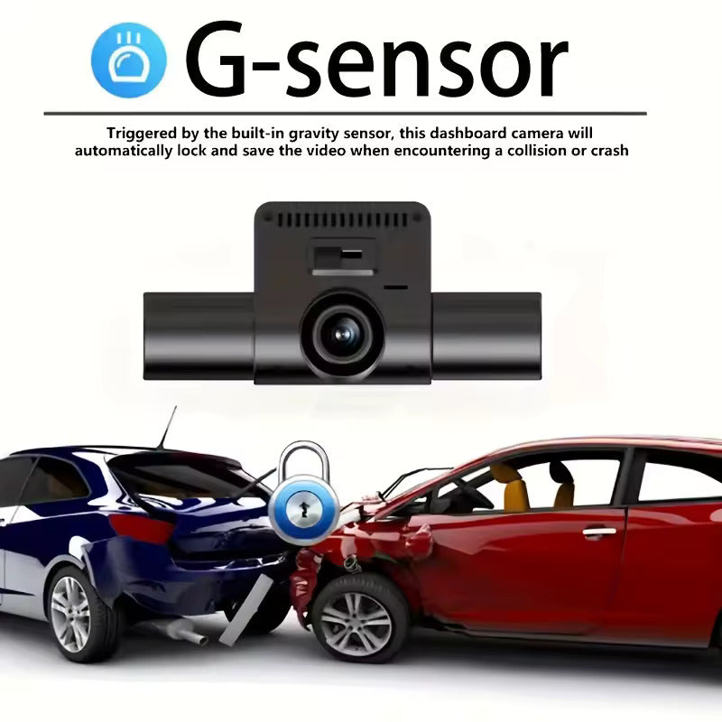 RoadFame 4-Channel Dash Cam – 1080p Recording with Night Vision & HDR