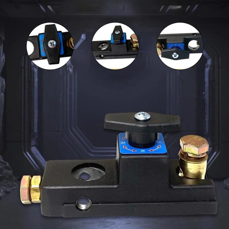 RoadFame Smart Battery Disconnect Switch – Universal 12V Anti-Theft & Power Saver