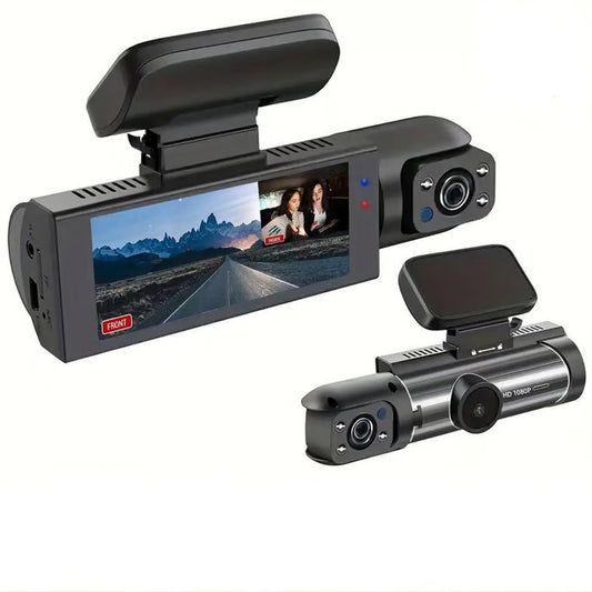 RoadFame Full HD Dual Dash Cam – WiFi & Night Vision